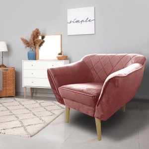 Sofa tapicerowana  KARO I  fotel styl skandynawski